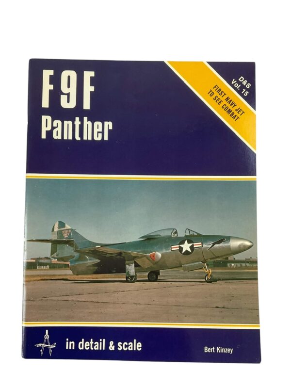 US USN Korean War F9F Panther Detail and Scale Vol 15 Softcover Reference Book