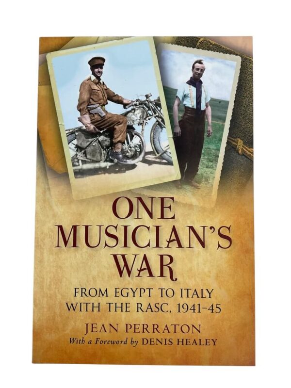 WW2 British RASC One Musicians War SC Egypt to Italy Reference Book