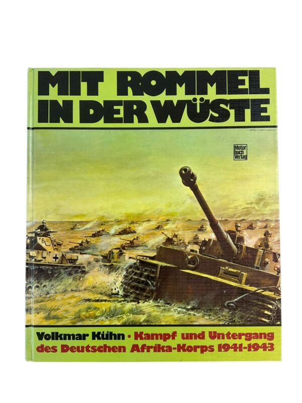 WW2 German Rommel in the West GERMAN TEXT Used Hardcover Reference Book