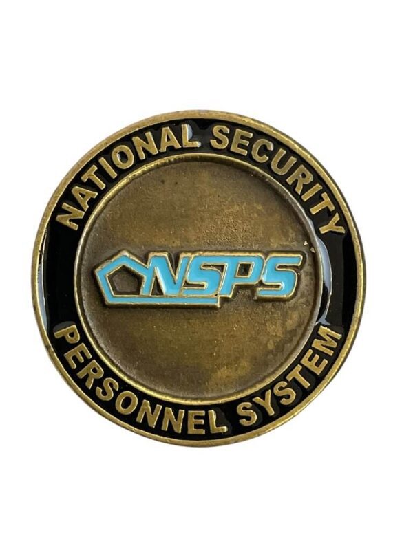 US Department of Defense NSPS National Security Personnel System Challenge Coin - Image 2