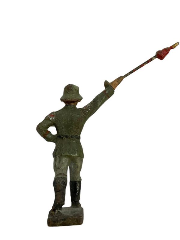 WW2 German Army Heer Bandsman With Baton Lineol Toy Soldier - Image 2