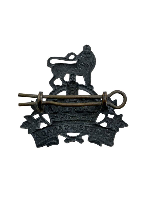 WW2 Canadian Cadets Canada Officers Cap Badge - Image 2