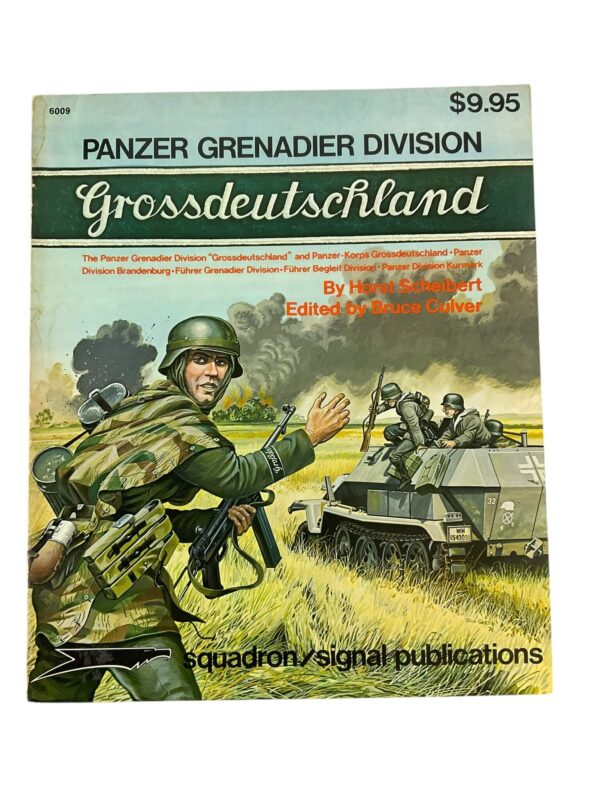 WW2 German Panzer Grenadier Division Grossdeutschland Squadron Signal Used Softcover Reference Book