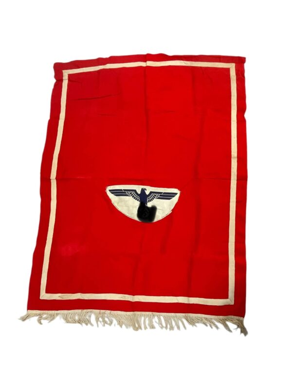 WW2 Dutch Made Banner With German Army Eagle 28"L x 36.5"W