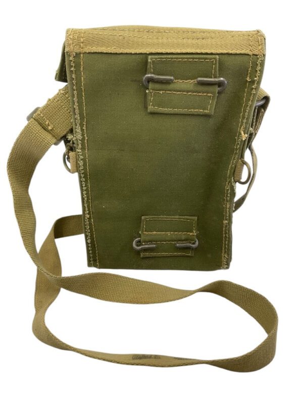 Korean War Era British Army Light Respirator Bag Dated 1949