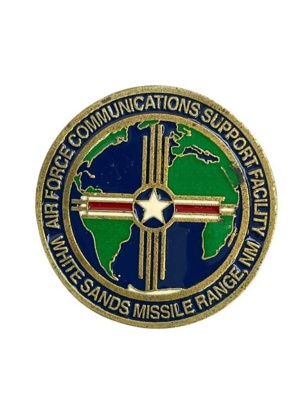 US Air Force Communications Support Facility White Sands New Mexico Challenge Coin