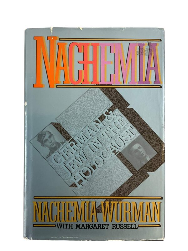 WW2 Nachemia German and Jew in the Holocaust Used Hardcover Reference Book