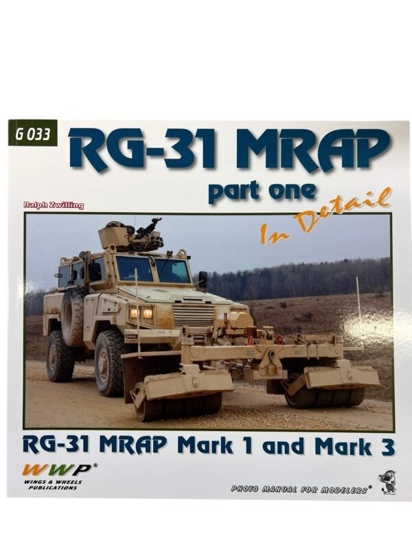 RG-31 MRAP Part One Mark 1 and Mark 3 WWP No G033 New Softcover Reference Book