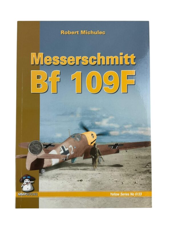 WW2 German Luftwaffe Messerschmitt Bf 109F Yellow Series No 6133 Used Softcover Reference Book