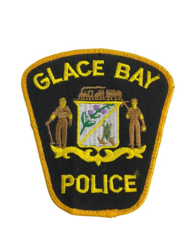 Canadian Glace Bay Ontario Yellow Border Police Patch