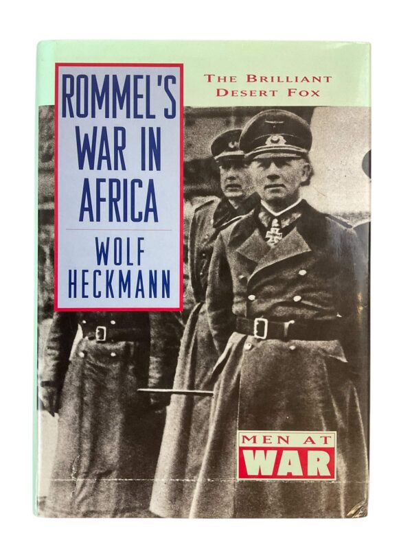 WW2 German Rommel's War in Africa Used Hardcover Reference Book