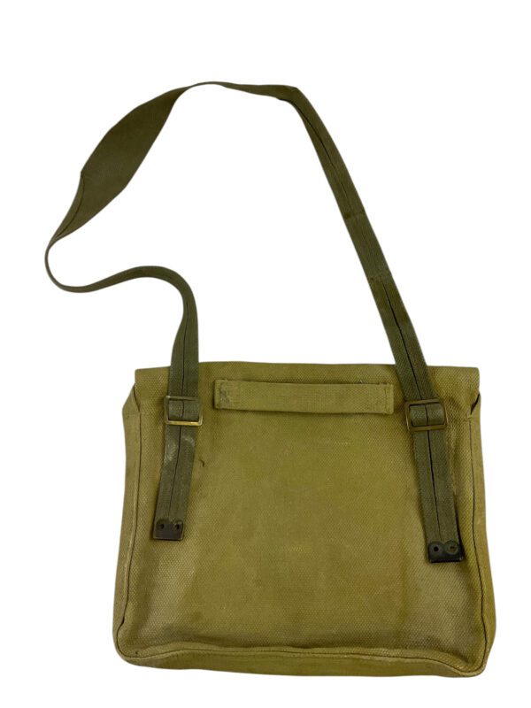 WW2 Canadian P37 Officers Satchel Dated 1942 - Image 5