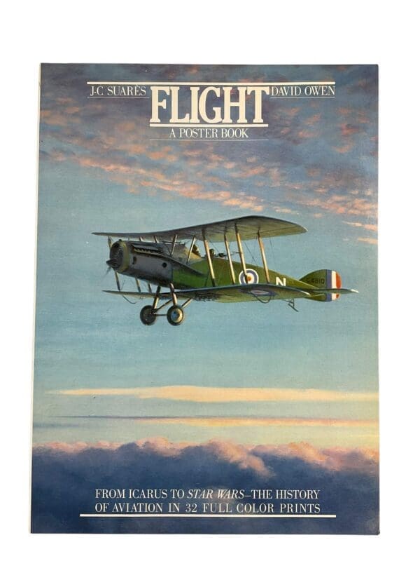WW1 To Post WW2 US British German Flight A Poster Book Reference Book