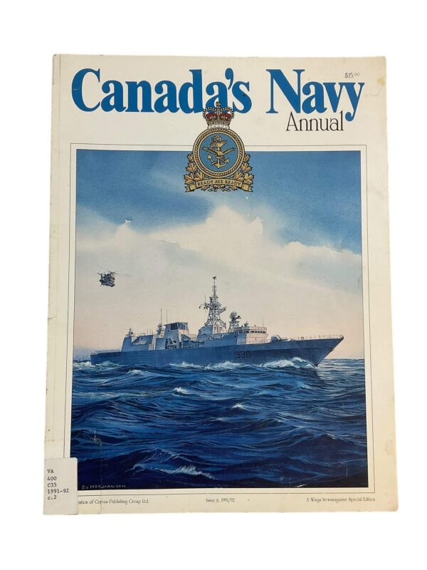 Canadian RCN Canadas Navy Annual Reference Book