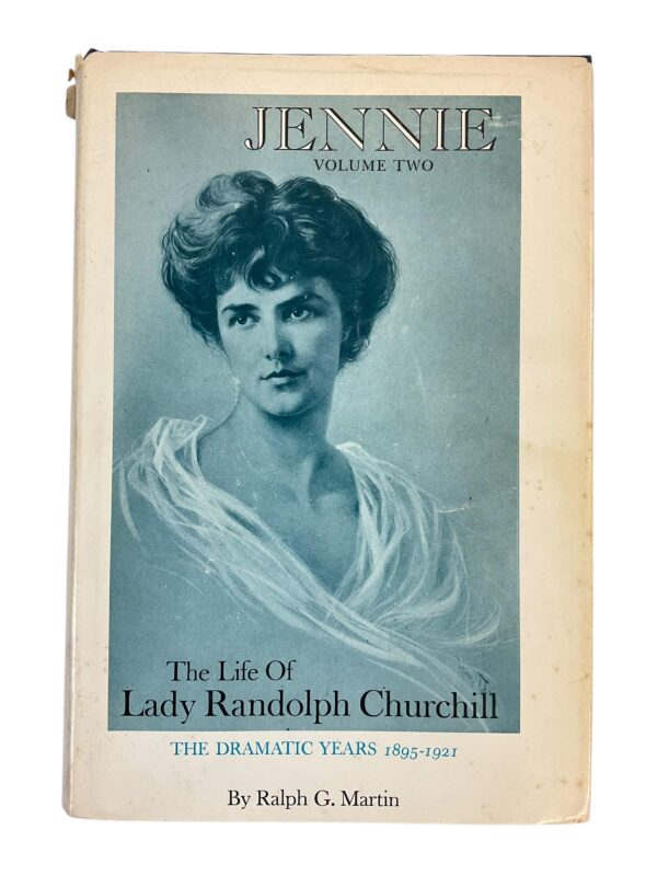 British Jennie Vol 2 The Life Of Lady Randolph Churchill Used Hardcover Reference Book