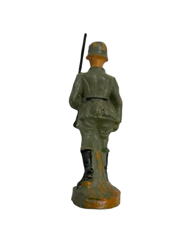 WW2 German Army Heer Rifleman Marching Elastolin Toy Soldier 3 - Image 4