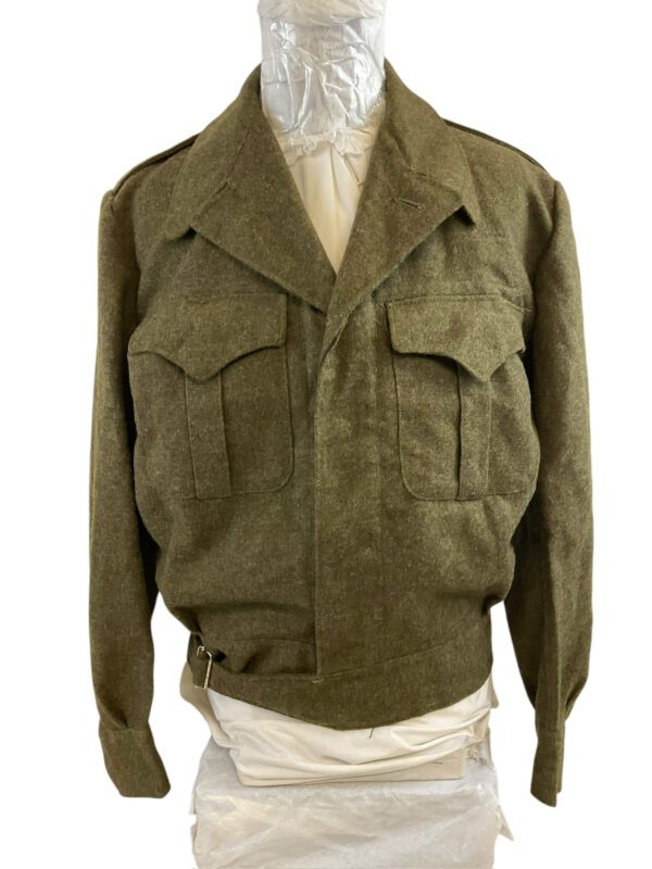 Korean War Era Canadian Army Wool Battledress Jacket Size 39-40 Tall