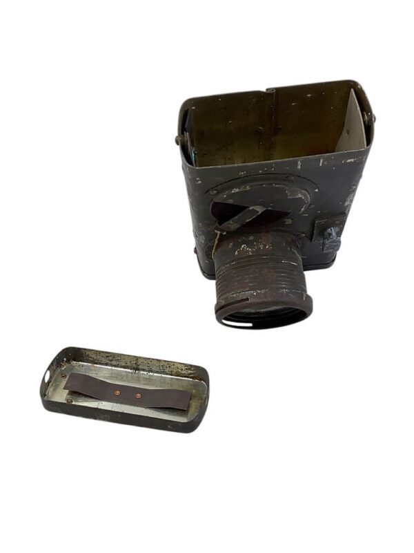 WW2 British Home Guard Flashlight P14 Mount with Red Filter