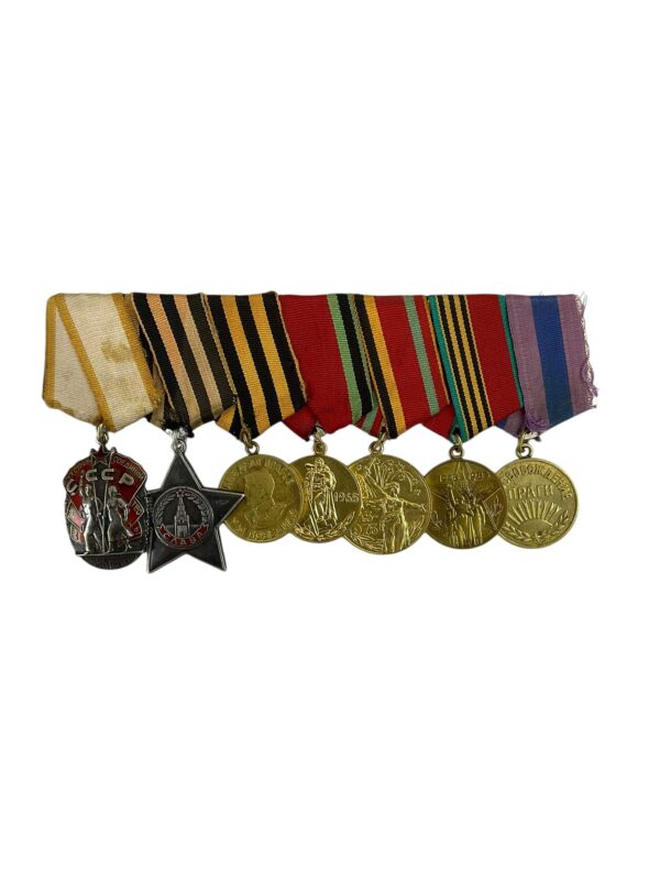 WW2 Soviet Russian Order Of Glory 3rd Class Medal Group With Research -  Rifleman of 140th Rifle Division