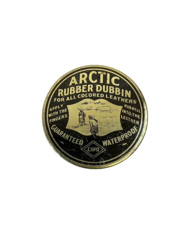 WW2 Canadian Arctic Rubber Dubbin With Contents