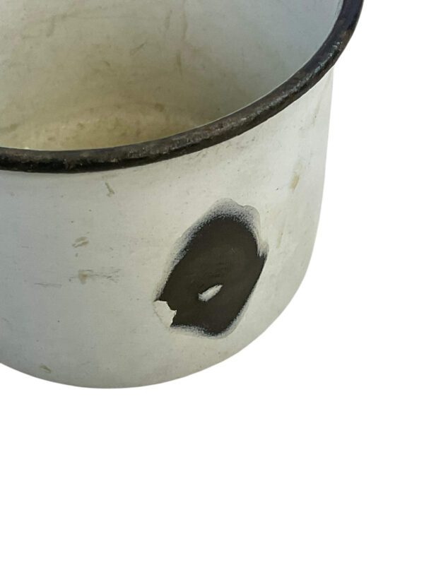 WW2 British Canadian Enameled Steel Cup - Image 3