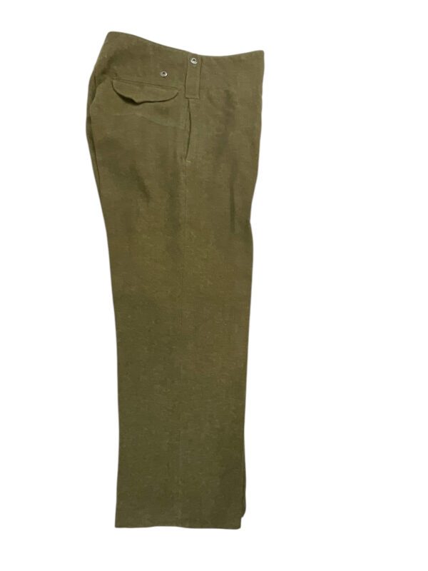 Korean War Era Canadian Wool Battledress Trousers Size 6 33-34 Waist