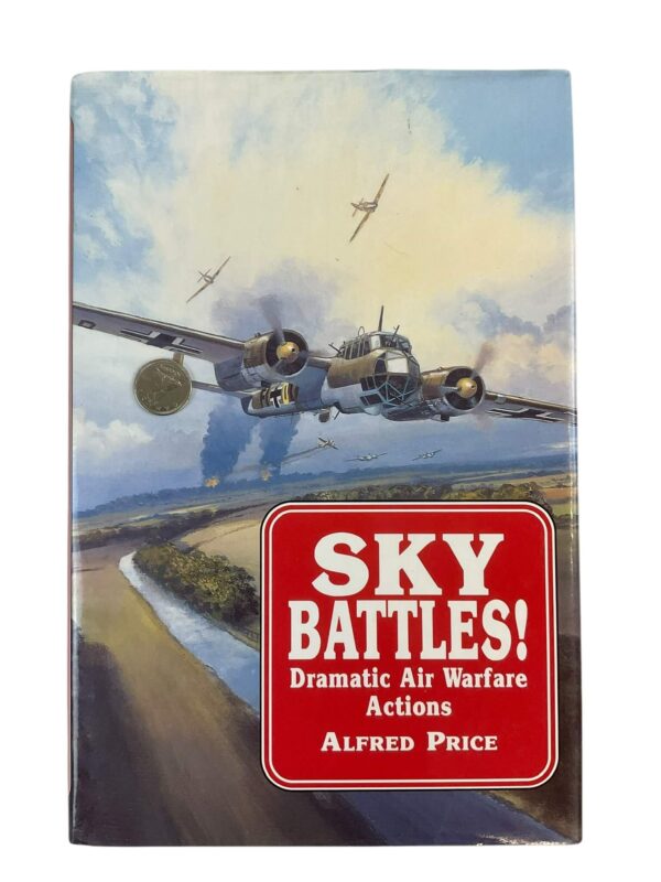 British German Sky Battles! Dramatic Air Warfare Actions Used Hardcover Reference Book