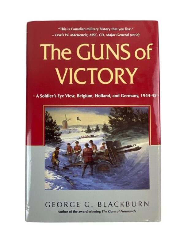 WW2 Canadian RCA The Guns of Victory Used Hardcover Reference Book