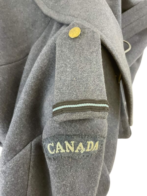 WW2 Royal Canadian Air Force RCAF Officer Wool Greatcoat Size 38 2