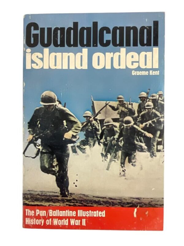 WW2 US Guadalcanal Island Ordeal Pan Ballantine Used Softcover Reference Book