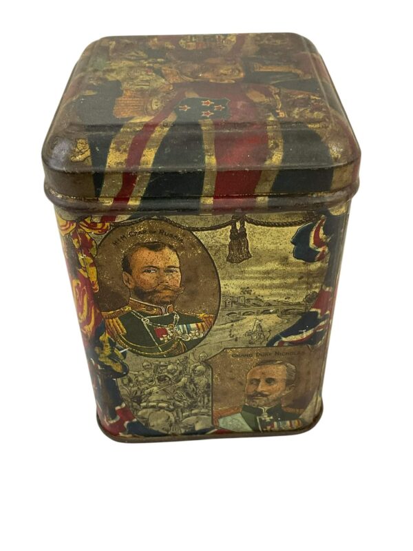 WW1 British Patriotic Tea Tin