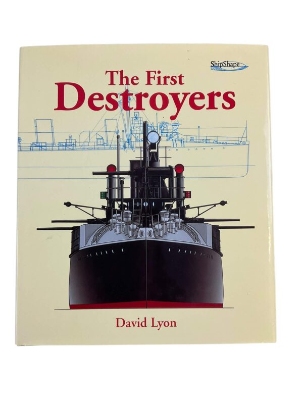 WW1 British Royal Navy First Destroyers Torpedo Boat Hard Cover Reference Book