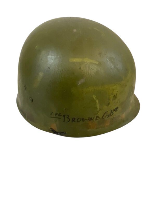 1980's Canadian Forces M1 Steel Helmet With Liner