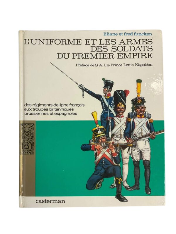 French Army Soldiers Uniforms of the Empire Vol 1 FRENCH TEXT Used Hardcover Reference Book