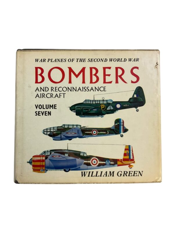 WW2 German US British Bombers and Reconnaissance Aircraft Vol 7 Used Hardcover Reference Book