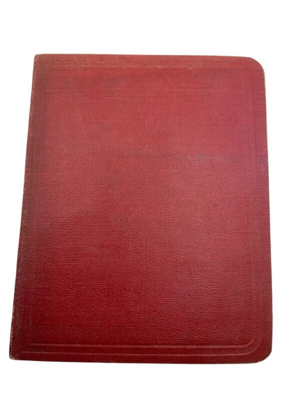 British Field Service Regulations Vol 2 Operations Manual Dated 1924 Used Hardcover Reference Book