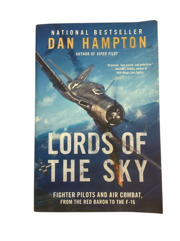 US British German Fighter Pilots Lords of the Sky Used Softcover Reference Book