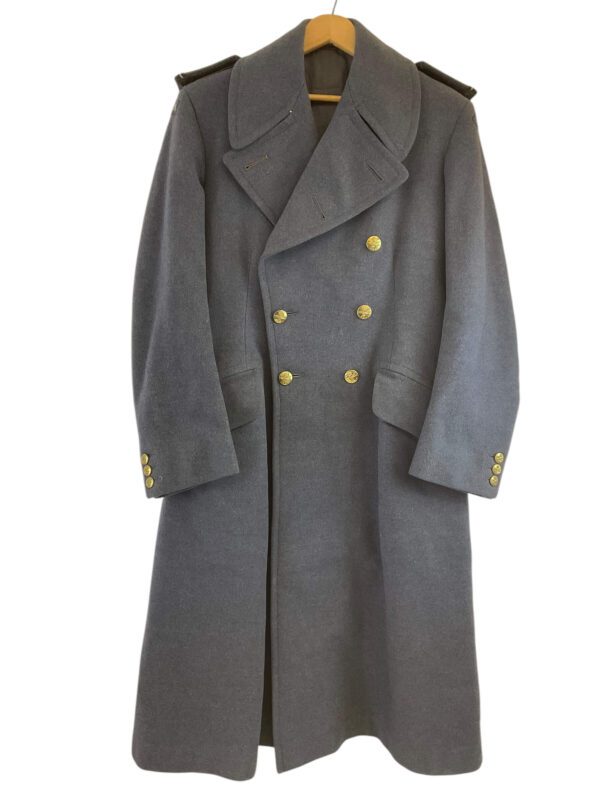 WW2 Royal Canadian Air Force RCAF Officer Wool Greatcoat Size 38 2