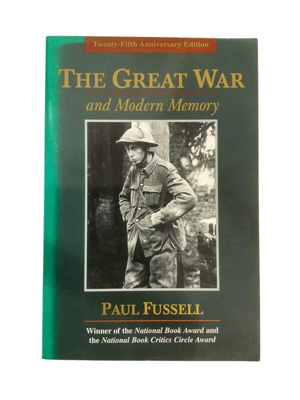 WW1 British German The Great War and Modern Memory Used Softcover Reference Book