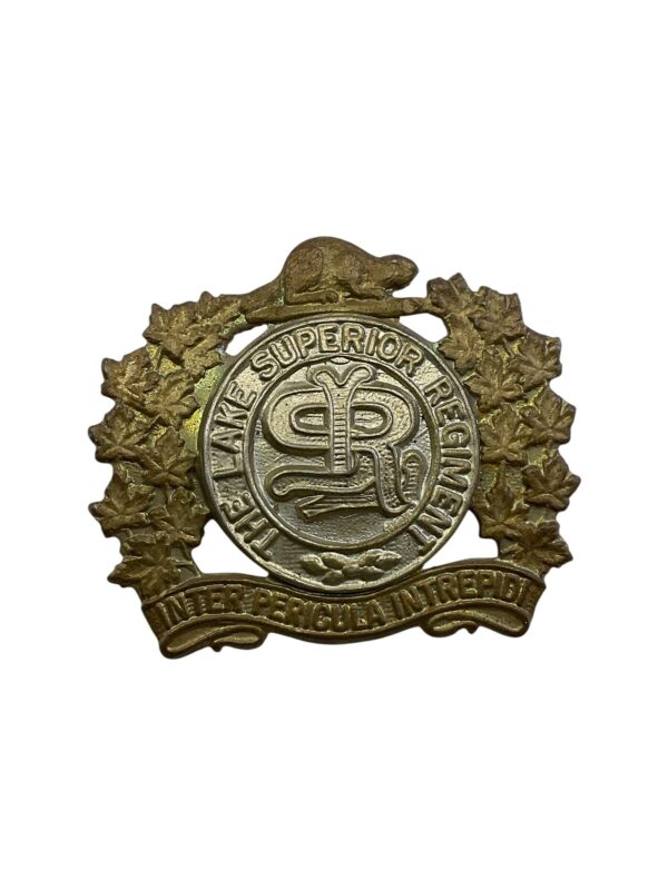 WW2 Canadian The Lake Superior Regiment Cap Badge