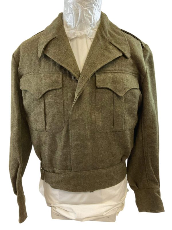 Korean War Era Canadian Army Wool Battledress Jacket Size 6 38-39 Short