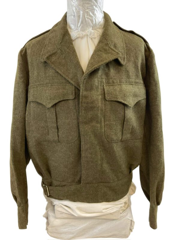 Korean War Era Canadian Army Wool Battledress Jacket Size 15 42-43 Tall