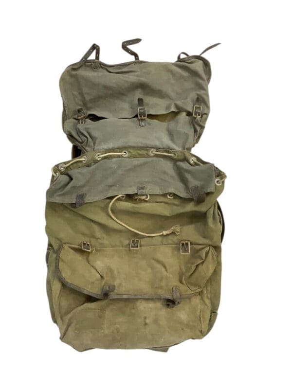 WW2 German Mountain Troops Gebirgsjager M31 Rucksack Dated 1942