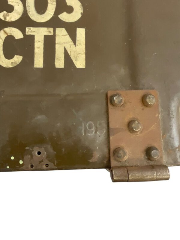 WW2 British 303 Ammo Box with Latches EMPTY