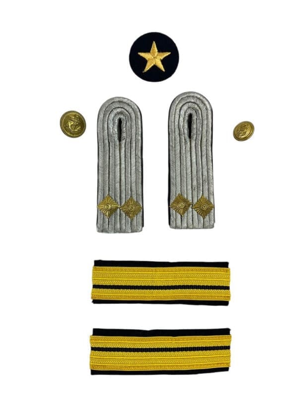 East German Navy Officers Tunic Hat and Pants
