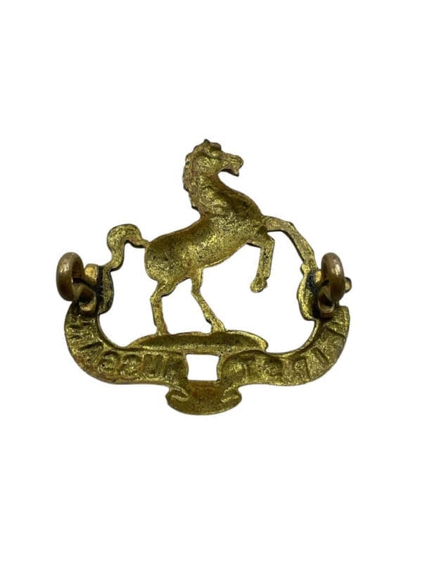 WW2 Canadian 1st Hussars Collar Insignia Single