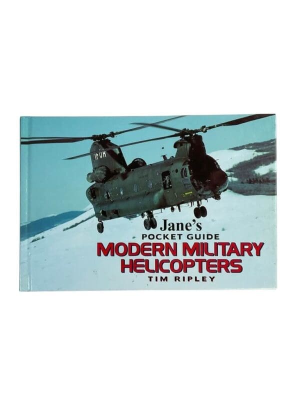 Janes Pocket Guide Modern Military Helicopters T Ripley Hardcover Reference Book