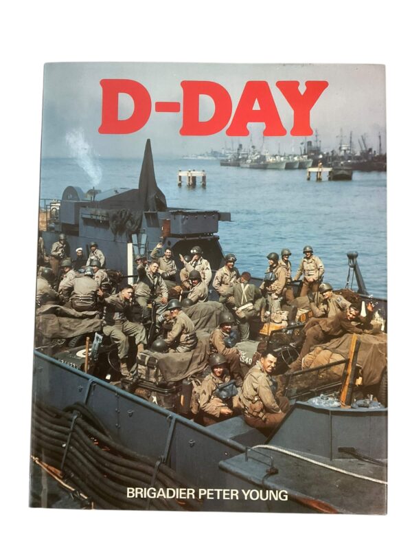 WW2 US British Canadian D-Day Brigadier Peter Young Used Hardcover Reference Book