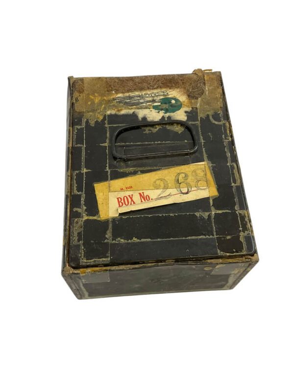 WW2 Canadian Metal Ammo Box 1943 Dated