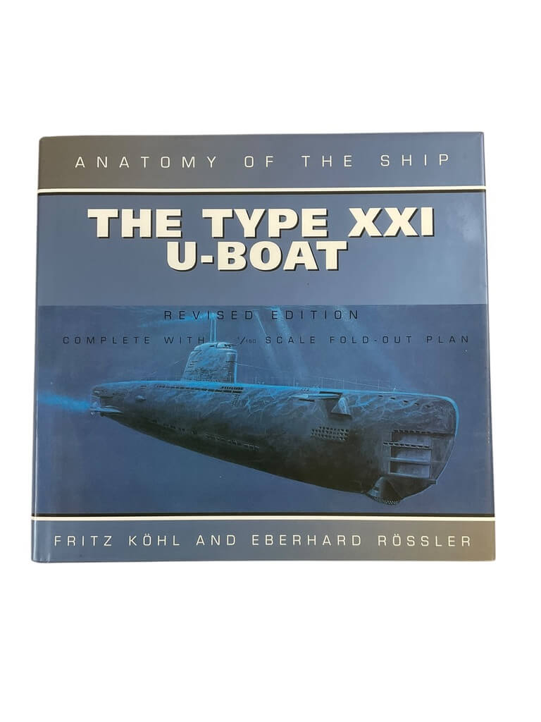 WW2 German Navy Kriegsmarine Type 21 U-Boat Anatomy of Ship
